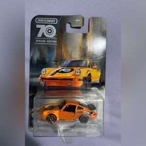 Matchbox 70th Anniversary Moving Parts '80 Porsche 911 Turbo.